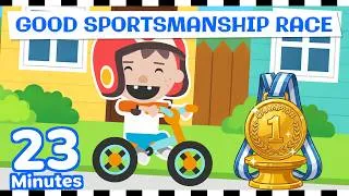Thumbnail: Get Ready to Play Fair 🏅 Learn Good Sportsmanship with Roys Bedoys! (23 Min Cartoon Compilation)