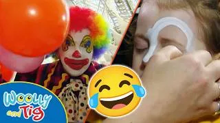 Thumbnail: ​@WoollyandTigOfficial- Can Tig Become a CLOWN Too? 😂🤡  April Fool's Day | S1 E7 | TV Shows for Kids