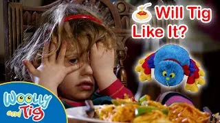 Thumbnail: @WoollyandTigOfficial🍝🫒  First Time Trying Wriggly Spaghetti! | Full Episode | TV Shows for Kids
