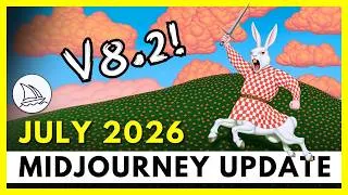 Thumbnail: Midjourney Update | July 2026: V8.2 is HERE! Personalization, NIJI Style Creator, and More!