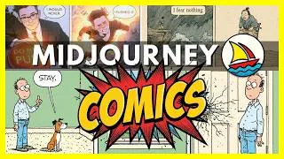 Thumbnail: How to Make COMICS in Midjourney | And Fix Them When They Go Wrong | V8.1 Tips