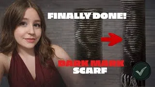 Thumbnail: Vlog 02/ Finally Finishing Dark Mark Scarf!!! OMG/ Woolubelieveit?