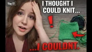 Thumbnail: Vlog 01 - My First Socks Failed /WoolUBelieveIt?/ - Knitting Socks Swatches