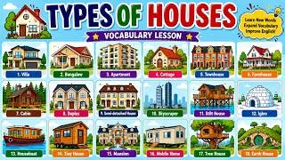 Thumbnail: Visual English: 100 Types of Houses with Pictures | Can You Name These Types of Houses?