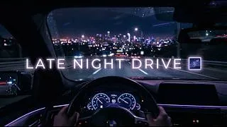 Thumbnail: Música para Manejar y Pensar | Night Drive 🌌 | Pop Alternativo Lento (Instrumental)