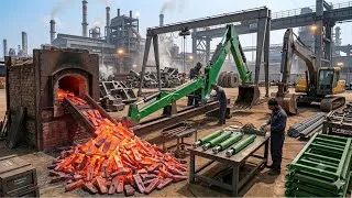 Thumbnail: Inside Pakistani Factory - Incredible Manufacturing Processes of Tractor Front Loader With Grapple