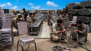 Thumbnail: Amazing Process of Making Steel Restaurant Chairs | Incredible Mass Production Factory Process