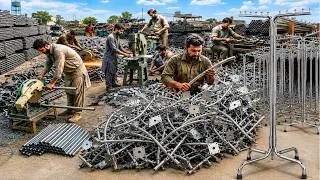 Thumbnail: Amazing Manufacturing Process of Steel Garment Hanger Stands | Inside Factory Mass Production