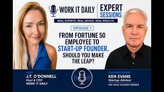 Thumbnail: From Fortune 50 To Startup Founder. Should YOU Make The Leap?