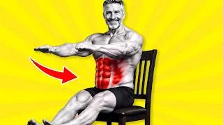 Thumbnail: ➜ 10 Min Chair Workout to Melt Belly Fat Fast for 60+ (NO TALKING)