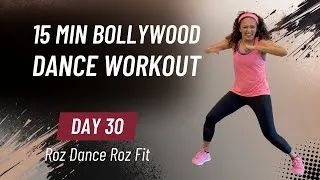 Thumbnail: Day 30 Bollywood Dance Workout (15 Minutes) | Roz Dance Roz Fit