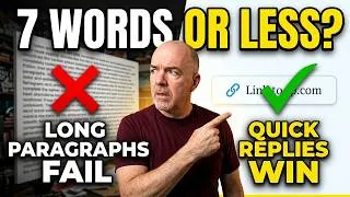 Thumbnail: Short Replies Get 3x More Engagement Than Long Ones