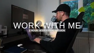Thumbnail: Work With Me | 2hr Disciplined Focus Session for Work Study & Trading | 50-10-50 Pomodoro