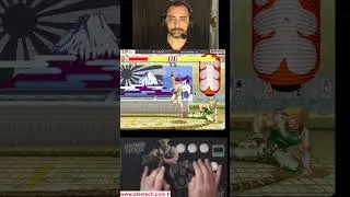 Thumbnail: Ryu vs Guile Very Bad Round 👺 Street Fighter II #streetfighter #arcade #shorts #tiktok #sf2ce