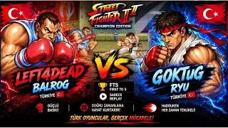 Thumbnail: 🔥 RYU vs BALROG! G0KTuG vs left4dead | FT5 Replay | Street Fighter II' CE