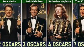 Thumbnail: Hollywood Actors With the Most Oscar Wins of All Time 🏆