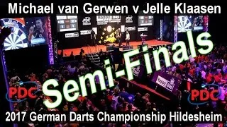 Thumbnail: 2017 German Darts Championship Hildesheim Michael van Gerwen v Jelle Klaasen | Semi-Finals