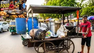 Thumbnail: Uncle & Nephew Push Their Food Cart 2KM  (1.243)miles   Every Day