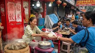 Thumbnail: Chinese food at street of India | Indo Chinese street food | Food ASMR