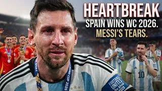Thumbnail: Messi's HEARTBREAK LOSS in The World cup final | SAD MOMENTS AFTER ARGENTINE VS SPAIN Edit | CRY 💔😔