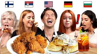 Thumbnail: Europeans Try Biscuits & Gravy For The First Time! | American Breakfast