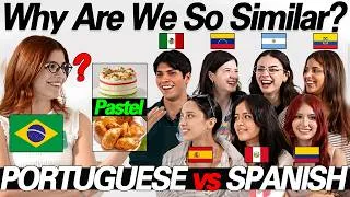 Thumbnail: Portuguese vs Spanish Language Comparison! | How Similar Are They?