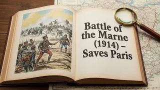 Thumbnail: Battle of the Marne (1914) – Saves Paris #ww1