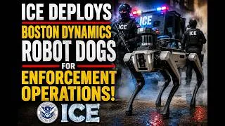 Thumbnail: ICE Deploys Boston Dynamics Robot Dogs For Enforcement Operations!