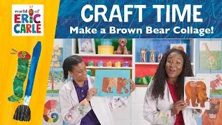 Thumbnail: Brown Bear Collage | Crafts & Activities | The World of Eric Carle