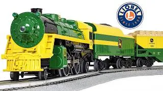 Thumbnail: Lionel O-Gauge John Deere Freight Electric Model Train Set ASMR Unboxing