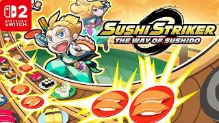 Thumbnail: Sushi Striker: The Way of Sushido – Gameplay Before You Buy | Nintendo Switch 2 (No Commentary)
