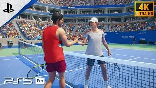 Thumbnail: TopSpin 2K25 | Sinner vs Alcaraz (US OPEN 2025 FINAL) - PS5 Pro Gameplay [4K 60FPS]