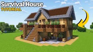 Thumbnail: Minecraft Ultimate Survival House Tutorial | Strong Foundation Survival Base Build