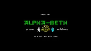 Thumbnail: Alpha-Beth - A 'n' F Software Walkthrough
