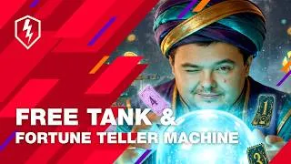 Thumbnail: WoT Blitz. Fortune Teller Event: Grab free Machine and AC-06V Forger tank