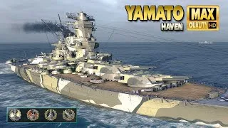 Thumbnail: Battleship Yamato on map Haven - World of Warships