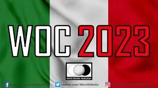 Thumbnail: World Othello Championship 2023! Join WOC 2023 Rome, Italy! #WOC23