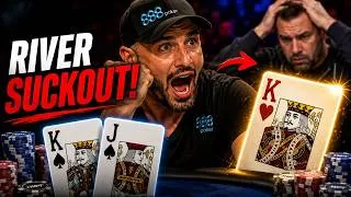 Thumbnail: $381,500 Win DENIED by a KING on the River at WPT Final Table