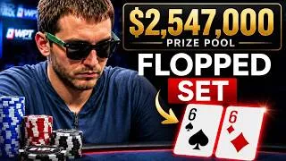 Thumbnail: $2,547,000 Prize Pool and His ACE QUEEN Runs Into a Flopped Set