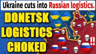Thumbnail: Ukraine Cuts Into Russian Logistics as Donetsk Supply Routes Come Under Fire