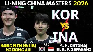 Thumbnail: [중국 마스터즈] 강민혁/기동주 vs 구타마/이스파하니 32강 경기 영상