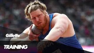 Thumbnail: Training for Shot Put with Olympic Champion Ryan Crouser | Gillette World Sport