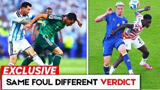 Thumbnail: EXCLUSIVE: Exposing VAR scandal! | Messi free pass vs Balogun's Red Card