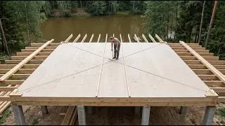 Thumbnail: A woman who is normally a housewife is building a house for her son for $20,000!