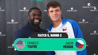 Thumbnail: Battle of the BIG HITTERS 💥 | Frances Tiafoe v Jakub Mensik | Davis Cup 2025 | Full Match Replay