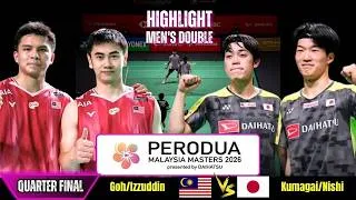 Thumbnail: Goh Sze Fei Nur Izzuddin vs Kakeru Kumagai Hiroki Nishi Malaysia Masters 2026 in Quarter Final