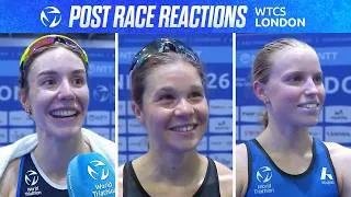 Thumbnail: Post-Race Reactions - Women |  WTCS London