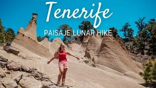 Thumbnail: Tenerife Hike Paisaje Lunar; hiking to a moon landscape