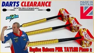 Thumbnail: Darts Clearance - Replica PHIL TAYLOR Phase 2 Darts Review
