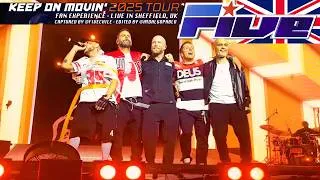 Thumbnail: FIVE Live in Sheffield, UK 2025 Keep On Movin Tour (Front Row Fan Experience) #fullconcert #fanvideo